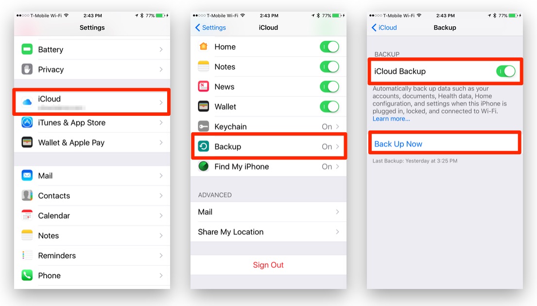 How To Setup Automatic ICloud Backups For Your IOS Device MacTrast