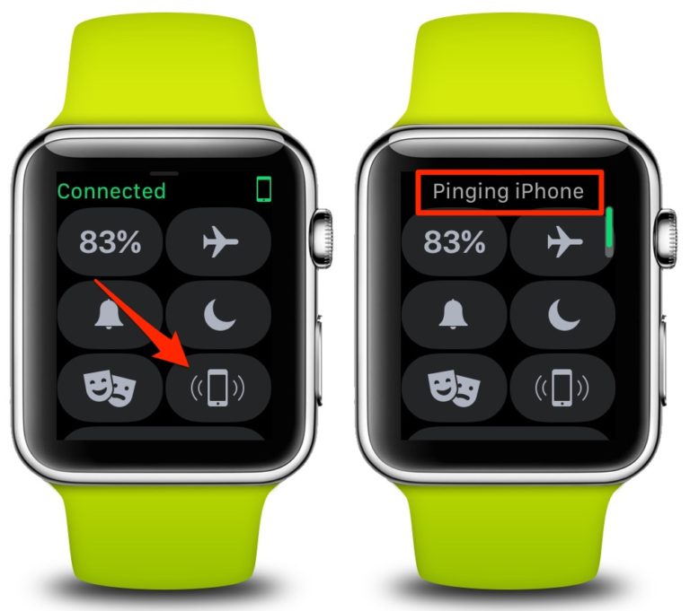 How To Ping and Find Your Lost iPhone Using Your Apple Watch - MacTrast