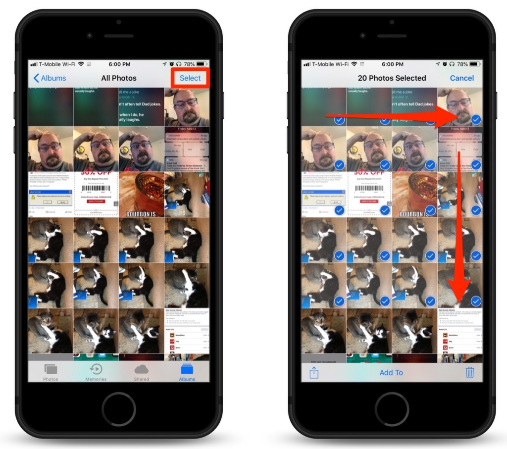 How To Quickly Select Multiple Photos On Your IPhone Or IPad Without 