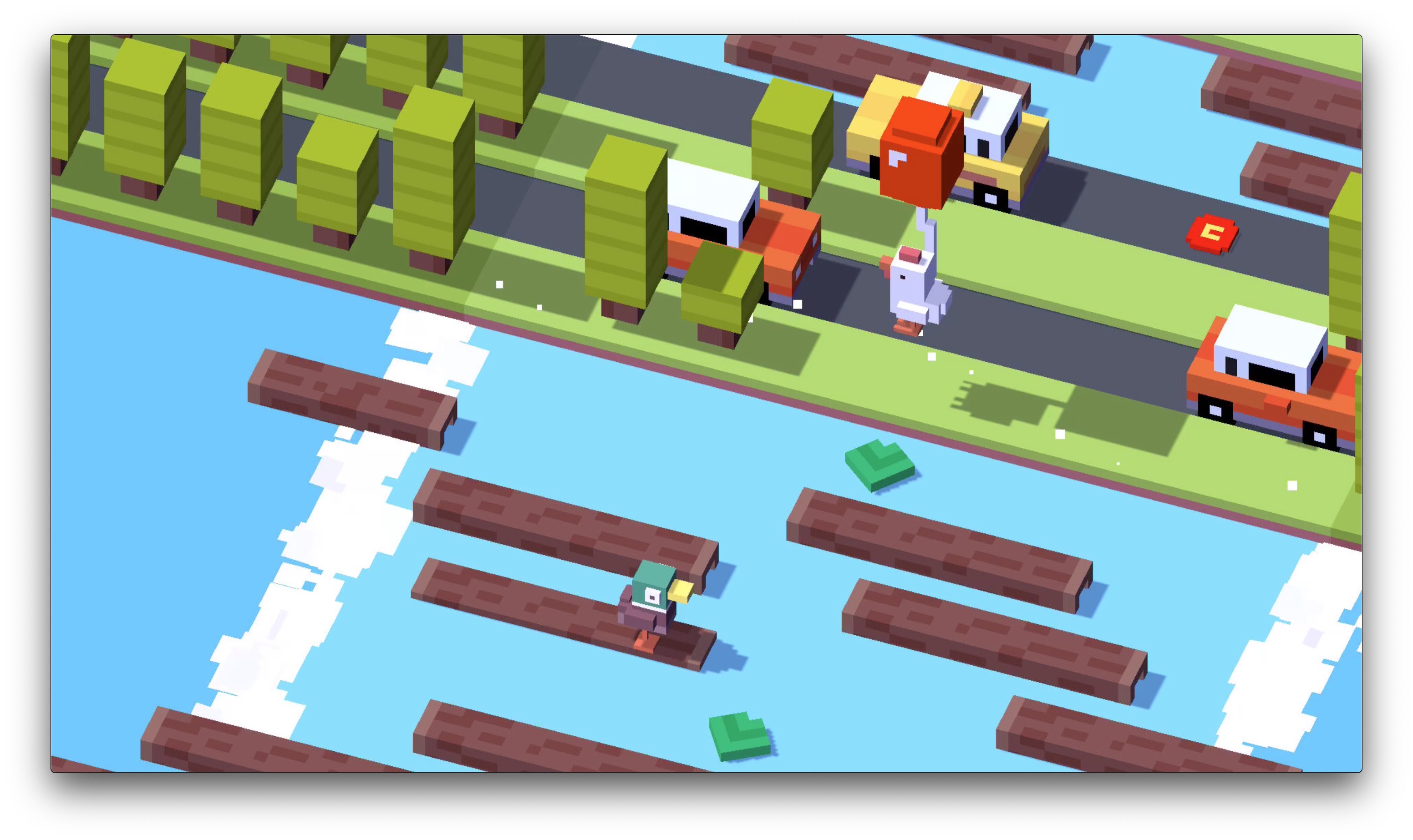 Crossy Road Castle joins Apple Arcade, one of first hit iOS games