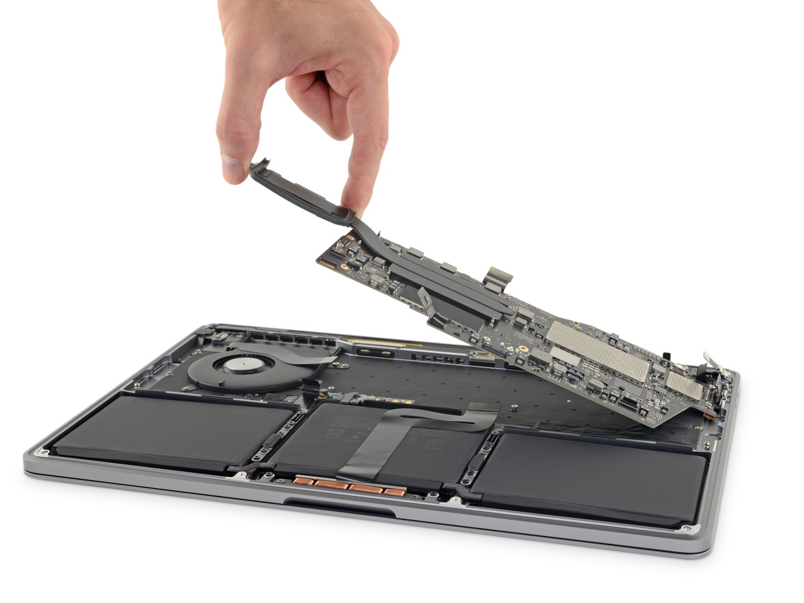 iFixit Teardown of 2019 Base 13-inch MacBook Pro Model Reveals Larger Soldered-Down and Updated Keyboard Materials