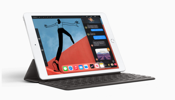 8th-generation iPad with Smart Keyboard