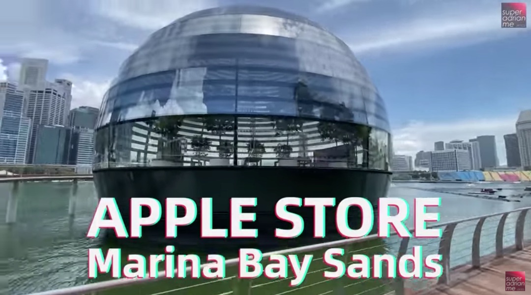 A Floating Apple Store Is Opening in Singapore's Marina Bay