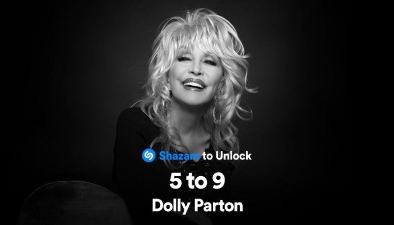 Score a Five-Month Apple Music Trial by Using Shazam on Dolly Parton’s ‘5 to 9’ Super Bowl Ad