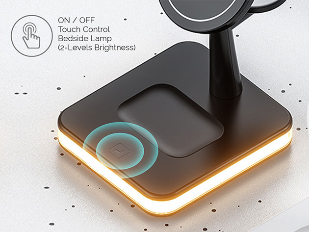 Mactrast Deals: OMNIA Q5 5-in-1 Wireless Charging Station - MacTrast