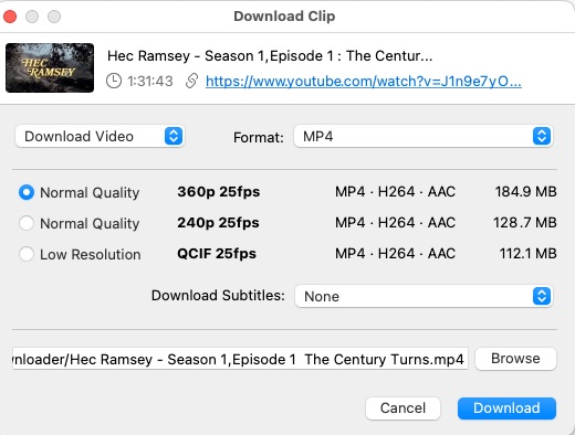 how to change download location in 4k video downloader