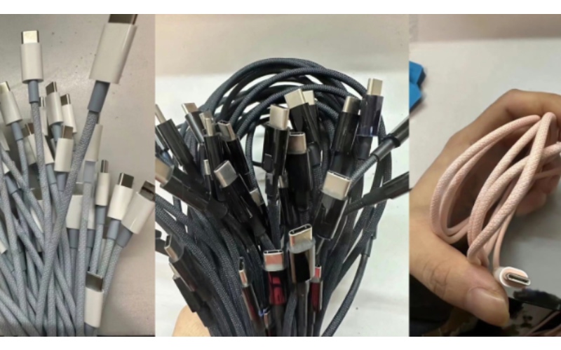 iPhone 15 Could Come With Color-Matched Braided USB-C Cables [Updated] -  MacRumors