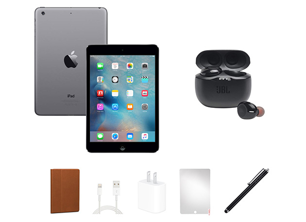 Mactrast Deals: Apple iPad 6th Gen 9.7” (2018) 32GB – Space Gray (Refurbished: Wi-Fi Only) + Accessories Bundle