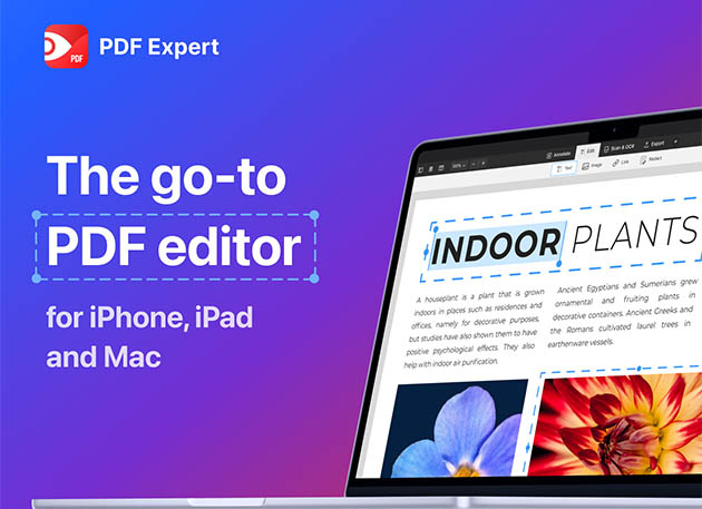 Mactrast Deals: PDF Expert Premium Plan: Lifetime Subscription (Mac)