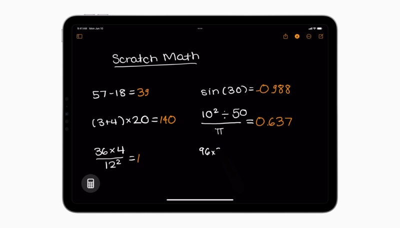 Apple Managers Talk About iPadOS 18 Math Notes and Smart Script Features in iPadOS 18