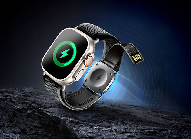 Mactrast Deals: PowerBand: Apple Watch Band with Built-In MagSafe Charger