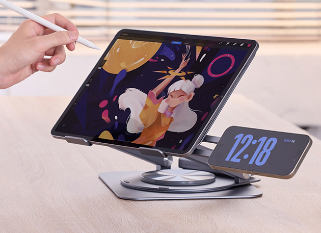 Mactrast Deals: CASA Hub Stand Ultra Laptop & Tablet Stand with Magnetic Phone Mount and USB-C Hub