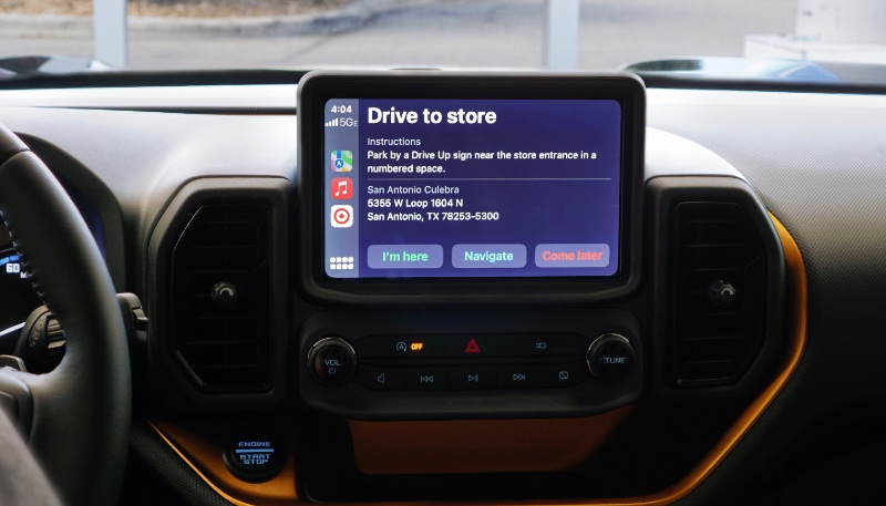 Target Now Offers Curbside Pickup for Orders Through CarPlay