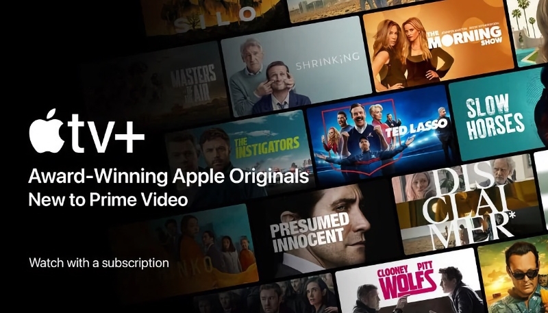 Apple TV+ Is Coming to Prime Video Channels as Add-On Subscription Later This Month