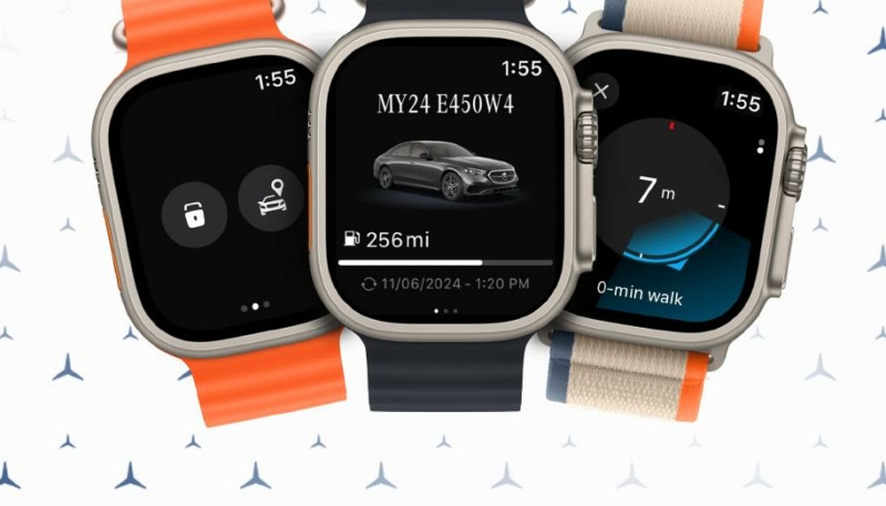 Mercedes-Benz Debuts New Apple Watch App