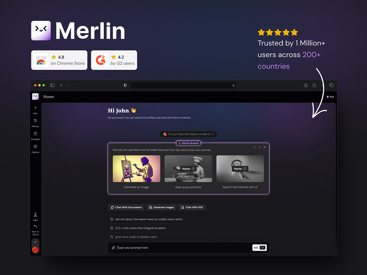 Mactrast Deals: Merlin AI: 1-Year Subscription