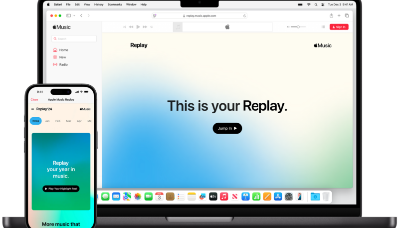 Apple Launches Apple Music Replay for 2024